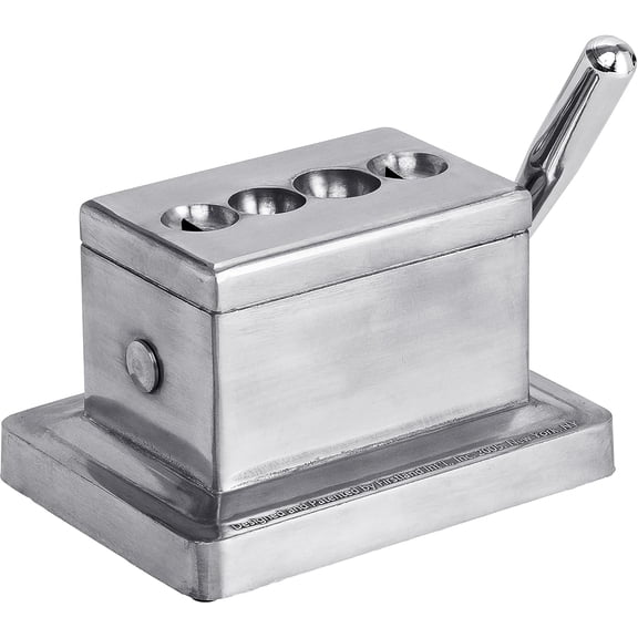 Large Table Top Quad Guillotine and V Cut Cigar Cutter