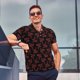 thumbnail image 4 of Balery Red Snake Camisa Polo de Hombre con Estampado, de Manga Corta y Tejido Medio, Camisa Tipo Golf Polo-XX-Large, 4 of 6