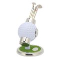 thumbnail image 3 of Pen Holder, Sturdy Zinc Alloy Refill Interchangeable Clock Pen Container  For Living Room, 3 of 8