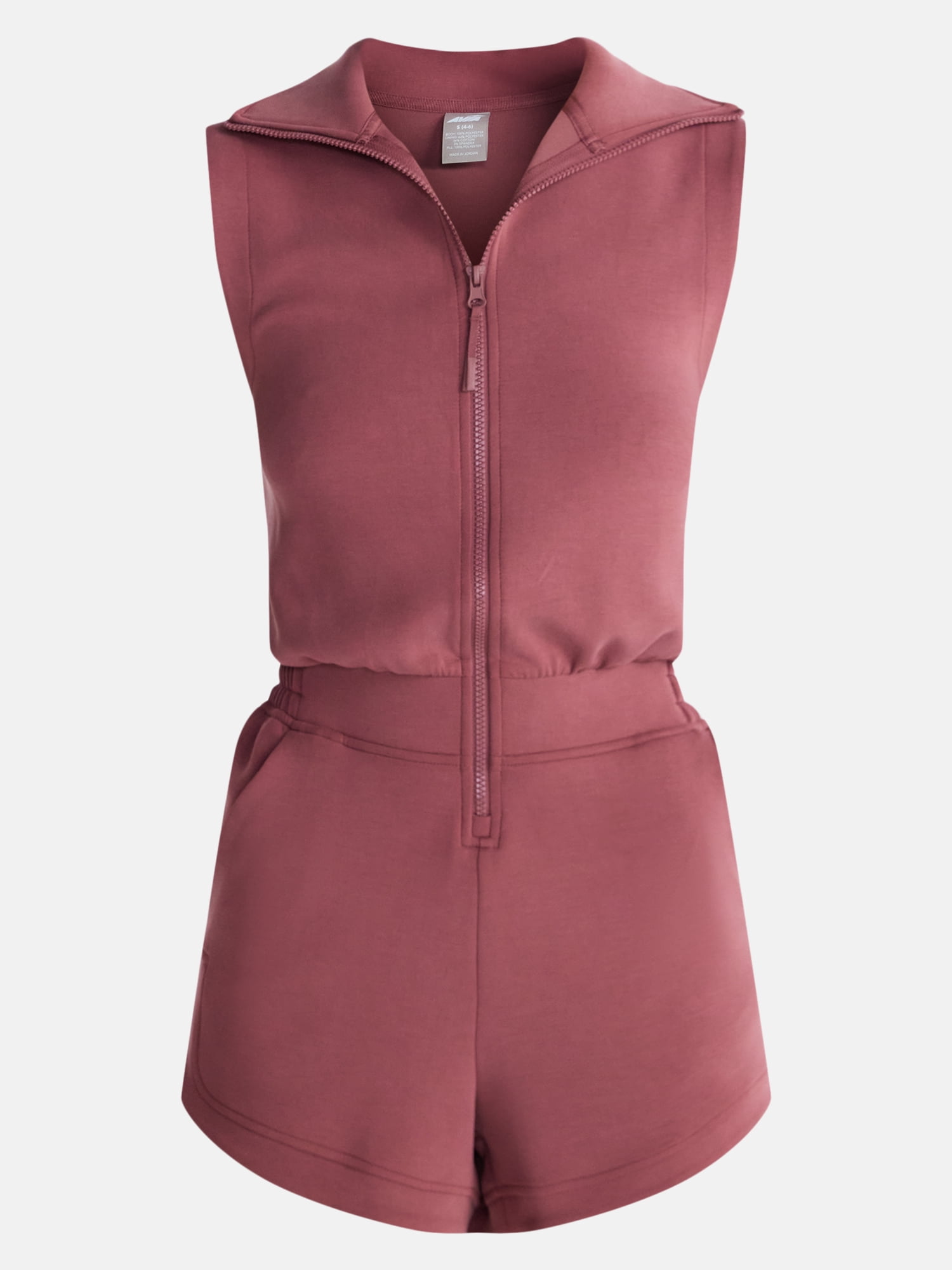 Avia Women's Scubaknit Romper, Sizes XS-4X