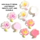 thumbnail image 3 of 60 uds. Cuentas planas de resina de flores para álbum de recortes, decoración de funda de teléfono, accesorios para el cabello, 3 of 5