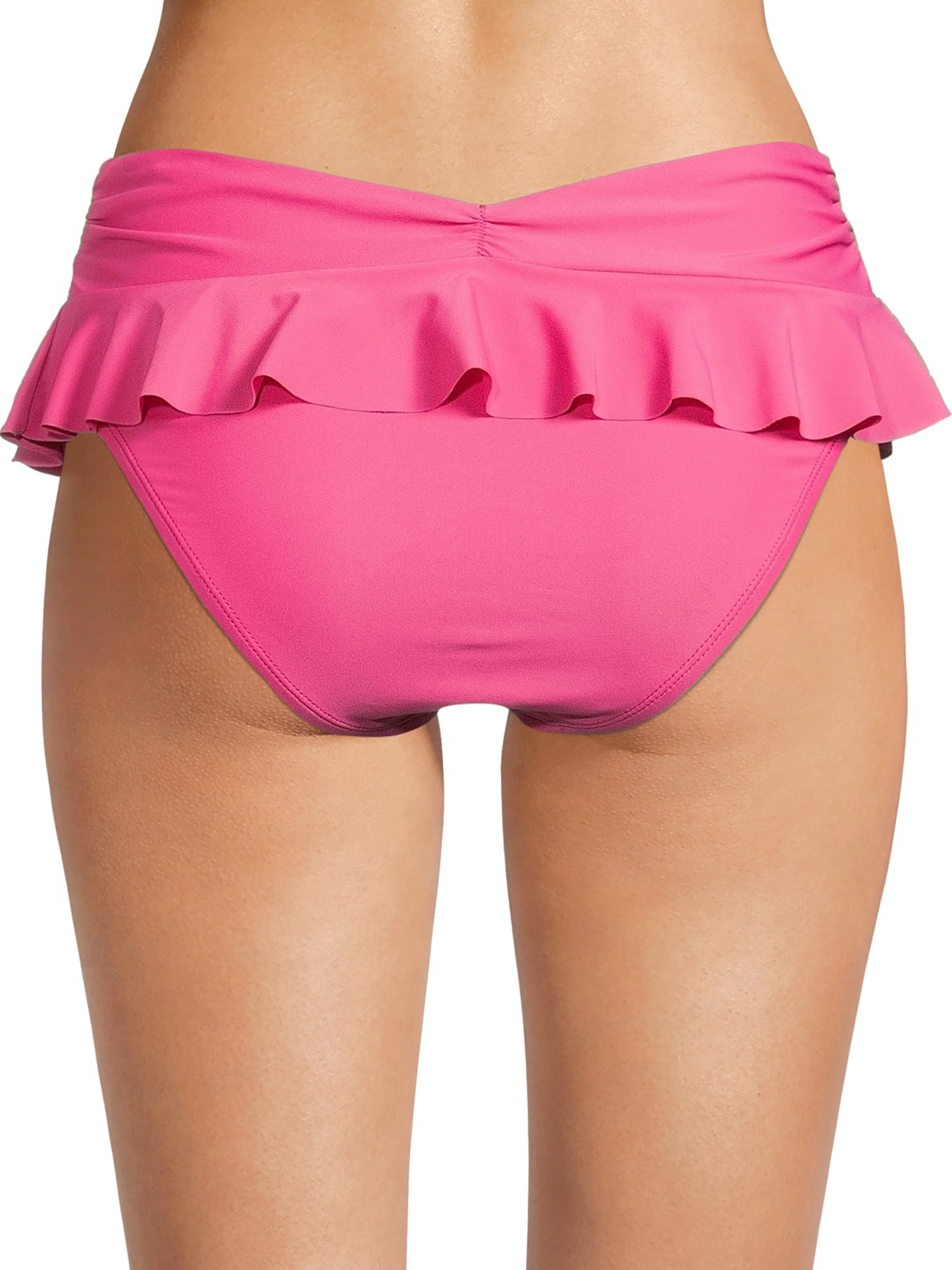Time and Tru Women’s and Women’s Plus Ruffle Bikini Bottom