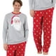 Noël Noël Enfants Adultes Famille Correspondant Ensemble Pyjamas Pyjamas Costume – image 2 sur 5