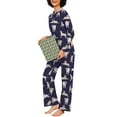 thumbnail image 2 of MINTREUS Couple Pajama Sets Soft PJs Sets for Couples/Women/Men Matching Sleepwear with Pockets, 2 of 6