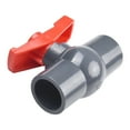 thumbnail image 2 of válvula de bola de PVC para tubería de suministro de agua con conector adhesivo deslizante, 2 of 4