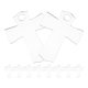 thumbnail image 4 of 10Pcs Sublimation Name Plates For Water Bottles Acrylic Design Cross Shaped Decoration Sports Identification, 4 of 5