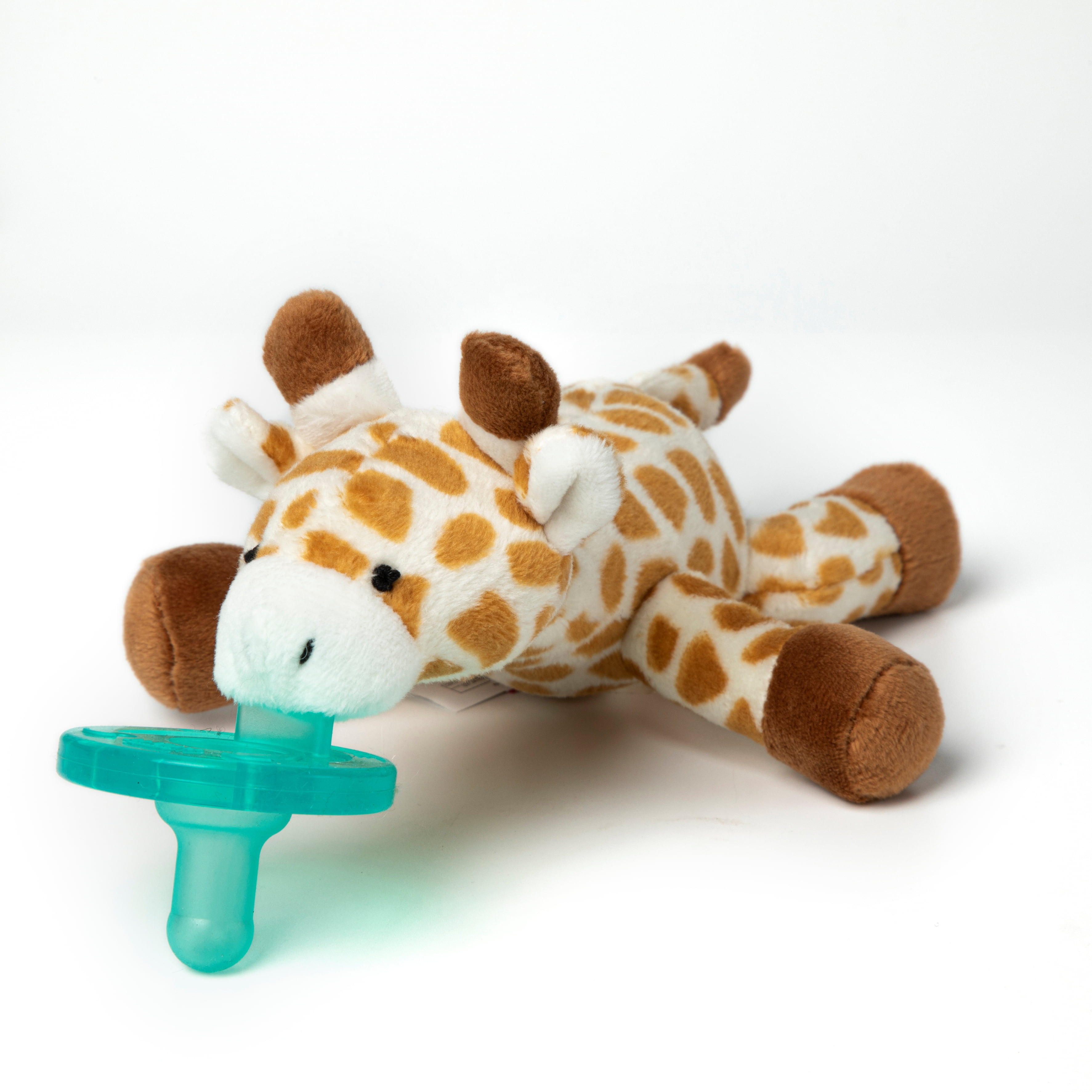 WubbaNub Giraffe Infant Plush Pacifier Holder
