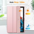 thumbnail image 5 of Fintie Slim Case for Samsung Galaxy Tab A8 10.5 inch 2022 Model (SM-X200/X205/X207), Soft TPU Smart Stand Back Cover Auto Wake/Sleep, Rose Gold, 5 of 8