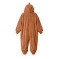 thumbnail image 4 of FAHXNVB Men's Hooded Onesie Pajamas Lightweight Fuzzy Fleece Zip Up Jumpsuit Long Sleeve Lounge One Piece Pjs with Pocket S-XXL, 4 of 7