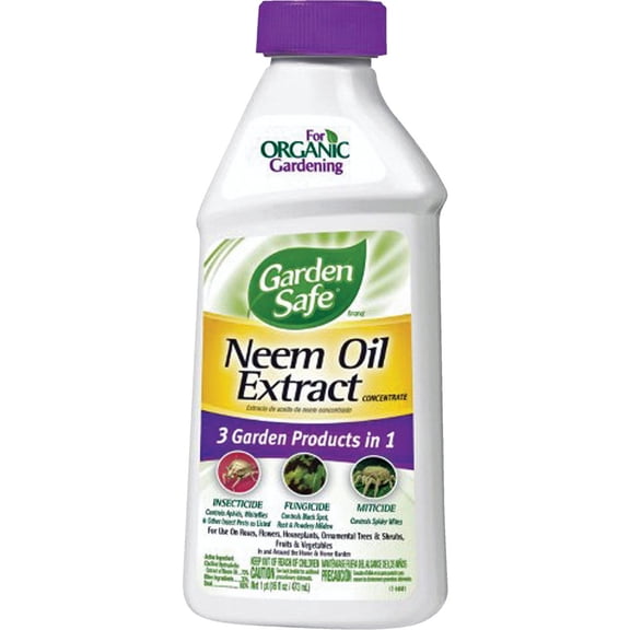 Garden Safe Neem Oil, 10 Fl Oz, Case Pack of 6 — Residential Use, Standard Application