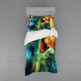 thumbnail image 1 of Ambesonne Colorful Bedding Set 3 Pcs, Mythical Phoenix Birth, Twin XL, Multicolor, 1 of 3