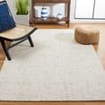 thumbnail image 3 of SAFAVIEH Abstract Delia Geometric Striped Wool Area Rug, Ivory/Light Grey, 2' x 3', 3 of 9