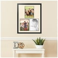 thumbnail image 2 of ArtToFrames Collage Photo Picture Frame with 3 - 9x12" Openings, Framed in Black with Ivory and Black Mats (CDM-3926-1669), 2 of 8
