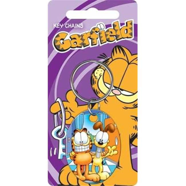 Garfield Odie Lanyard Classic Disney Breakaway ID Holder nwt Purple key ring cat