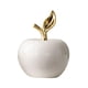 thumbnail image 3 of Estatua de manzanas de cerámica, figura de manzana, regalo de mesa, escultura de fruta coleccionable Grande, 3 of 9