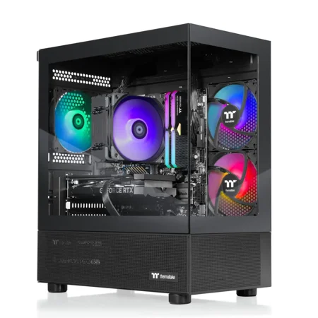 Thermaltake Gaming Desktop PC V17B-B650-560-LCS AMD Ryzen 5 7600X 32GB DDR5 1TB NVMe SSD GeForce RTX 5060 Windows 11 Home