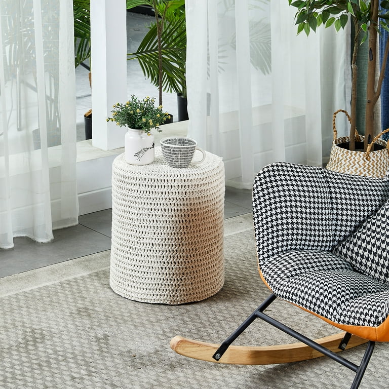 Boho chair and ottoman hotsell
