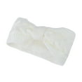 thumbnail image 1 of Unique Bargains 1 Pce Bandeau Confortable Tricoté Blanc, 1 of 6