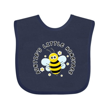 

Inktastic Auntie s Little Honeybee Gift Baby Boy or Baby Girl Bib