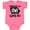 Hot Pink, variant on Inktastic Someone in Iowa Loves Me Souvenir Boys or Girls Baby Bodysuit