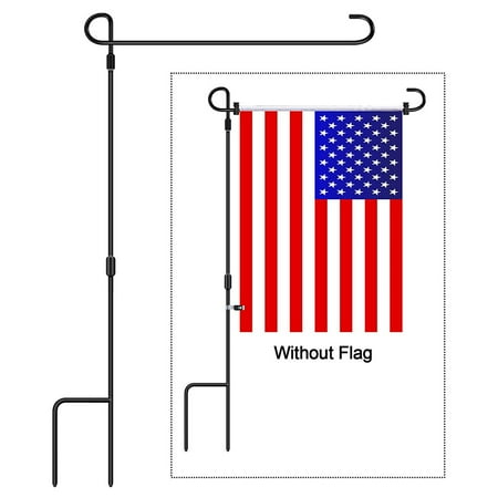 Garden Flag Stand Iron Home Yard Flag Pole Pole Iron Yard Iron Outdoor