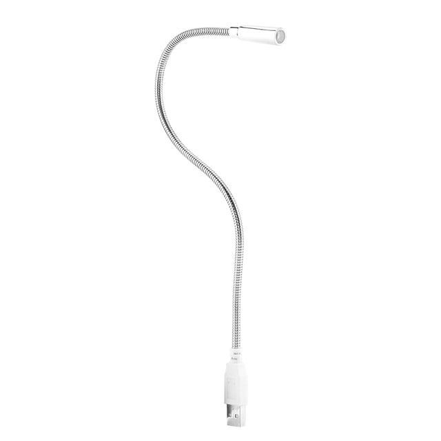 Luz nocturna USB para computadora portátil, luz LED blanca ultrabrillante para computadora, liviana, compacta, que ahorra espacio, mini flexible, bajo consumo de energía para viajeros, estudiantes EOTVIA NO