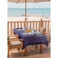 thumbnail image 2 of Outdoor Tablecloth with Umbrella Hole for Patio/Picnic/Party/Camping, Foggy Forest Purple Waterproof Table Cloth Rectangle Table Cover Washable, Spooky Branch Tree Crow Bird Moon (60"x 120"), 2 of 9