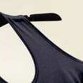 thumbnail image 6 of Helii Women's Halter Tank Top with Built-in Bra – Loose Fit Sleeveless Top with Removable Pads, Soft Polyester Summer Crop Top for Women, Casual Going Out Camisole Grey,XXL, 6 of 8