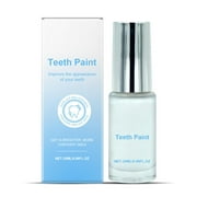 FSTDelivery Celsky Paint, Smile Tooth Paint, Instant Teeth Whitening Pain, Simple & Portable White Gel Paint for Teeth, Easy & Fast Get Shiny Teeth, Regain Confident Smile