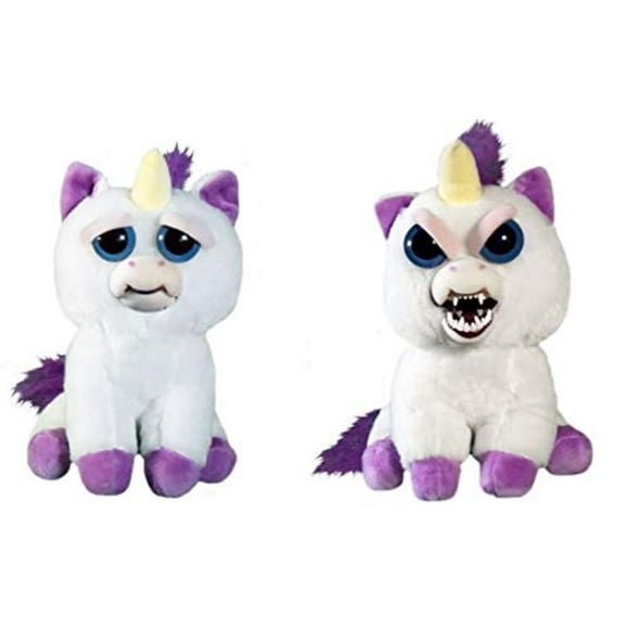 Feisty Pets Glenda Glitterpoop the Unicorn that Turns Feisty with a Squeeze