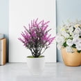 thumbnail image 4 of 2 bonsáis artificiales en maceta, simulación realista, decoración de bonsái, planta falsa en maceta, 4 of 6