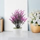thumbnail image 4 of 2 bonsáis artificiales en maceta, simulación realista, decoración de bonsái, planta falsa en maceta, 4 of 6