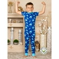 thumbnail image 2 of Pretigez Pyjama pour Garçons en Coton Biologique, Ensemble de Sommeil 2 Pcs, 2 of 10