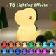 thumbnail image 2 of Baby Night Light for Kids, Silicone Dinosaur Light for Bedroom, USB Rechargeable Light, Bedroom Decoration, Dinosaur Gift Night Light, Portable, 2 of 5