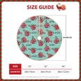 thumbnail image 2 of Fotbe Snowflake Hot Cocoa Pattern Christmas Tree Skirt, Tree Skirts Plush Christmas Decorations, Christmas Tree Skirts Xmas Decorations Holiday Party Decor-30", 2 of 6