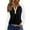 Black_33#78, variant on Hearthz Raglan Sleeve Shirts for Women Color Block Long Sleeve Blouses for Women Fall Button V Neck Henley Shirts for Women