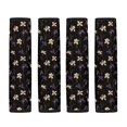 thumbnail image 5 of Chririnla Iris Floral Print Car Seat Belt Pads Cover Magic Tape Design Seat Belt Shoulder Pad Comfortable Driving Polyester Compatible with Sedan SUV, 5 of 8