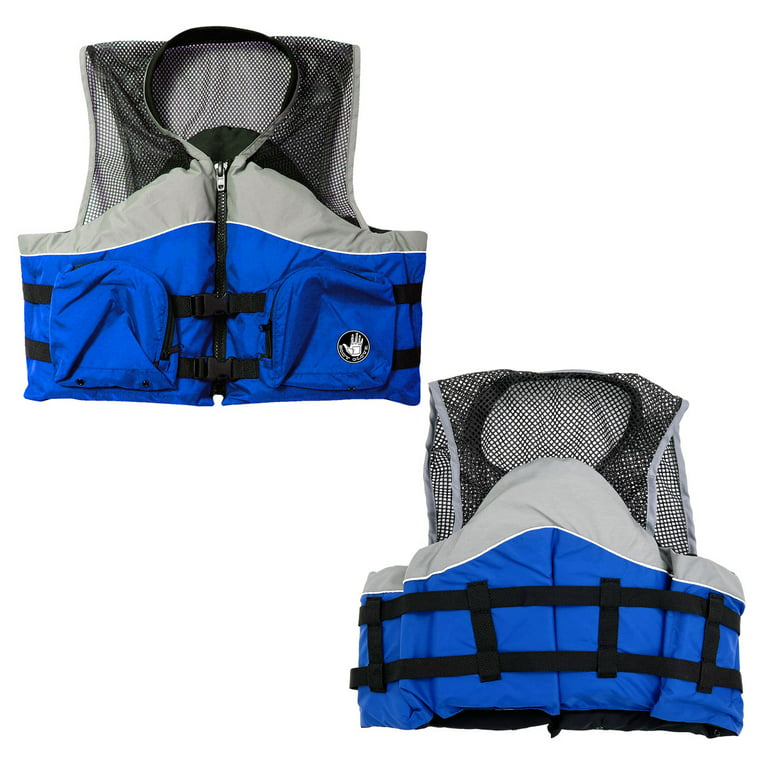 Body Glove Cove unisex Nylon Fishing Vest - unisex Adult,Blue,M, Size: Medium