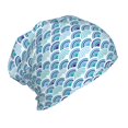 thumbnail image 2 of Sikiie Blue Fish Scale Texture Toddler Beanie Kids Beanie Hat Warm Winter Hats for Boys Girls Knit Cap, 2 of 7
