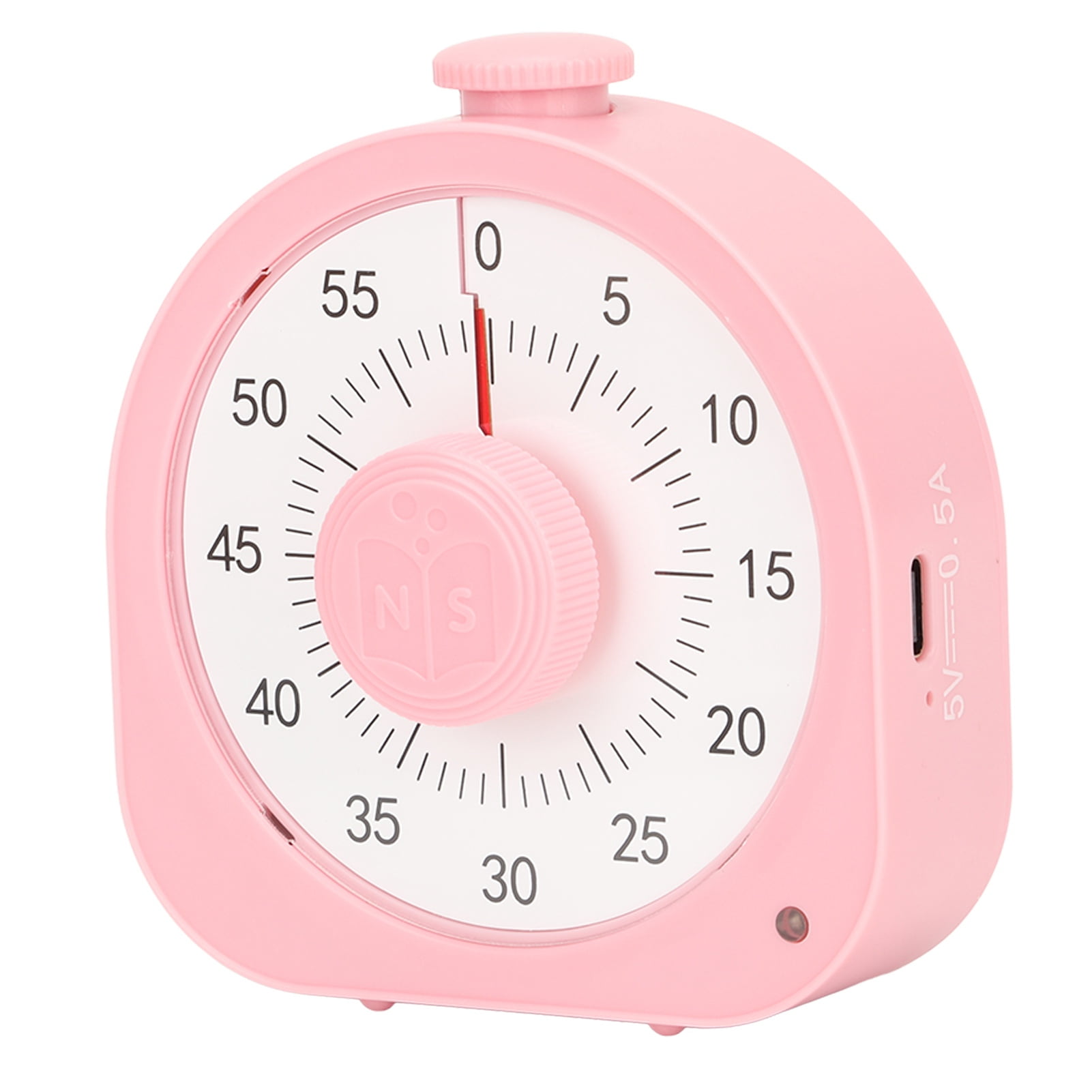 Minuteur Visuel Pour Enfants | Timer Silencieux Avec Disque Coloré, Gestion Du Temps Pour Devoirs, Classe, Cuisine - 10.3cm - 3