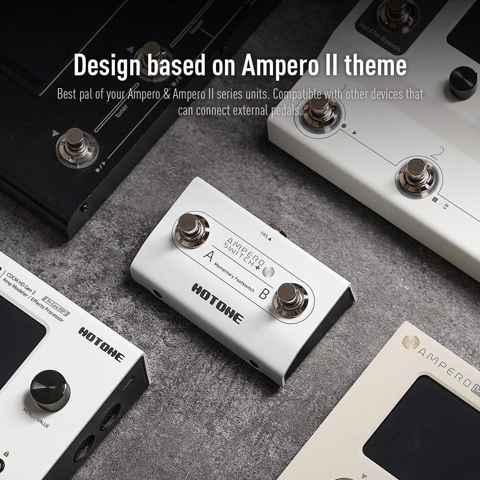 Hotone Ampero Switch+ FS-2Dual Foot Switch