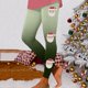 thumbnail image 1 of WILLBEST Leggings de Cintura Alta para Mujer, Mallas Deportivas con Estampado Navideño, Bloques de Color, Pantalones de Yoga, Suaves, Elásticos Y Cómodos para Fitness Y Correr. Grande, 1 of 4