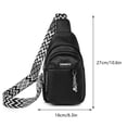 thumbnail image 3 of MesaSe Sac de Poitrine pour Femmes avec Sangle Réglable en Cuir PU avec Sangle pour Guitare (Jaune), 3 of 7