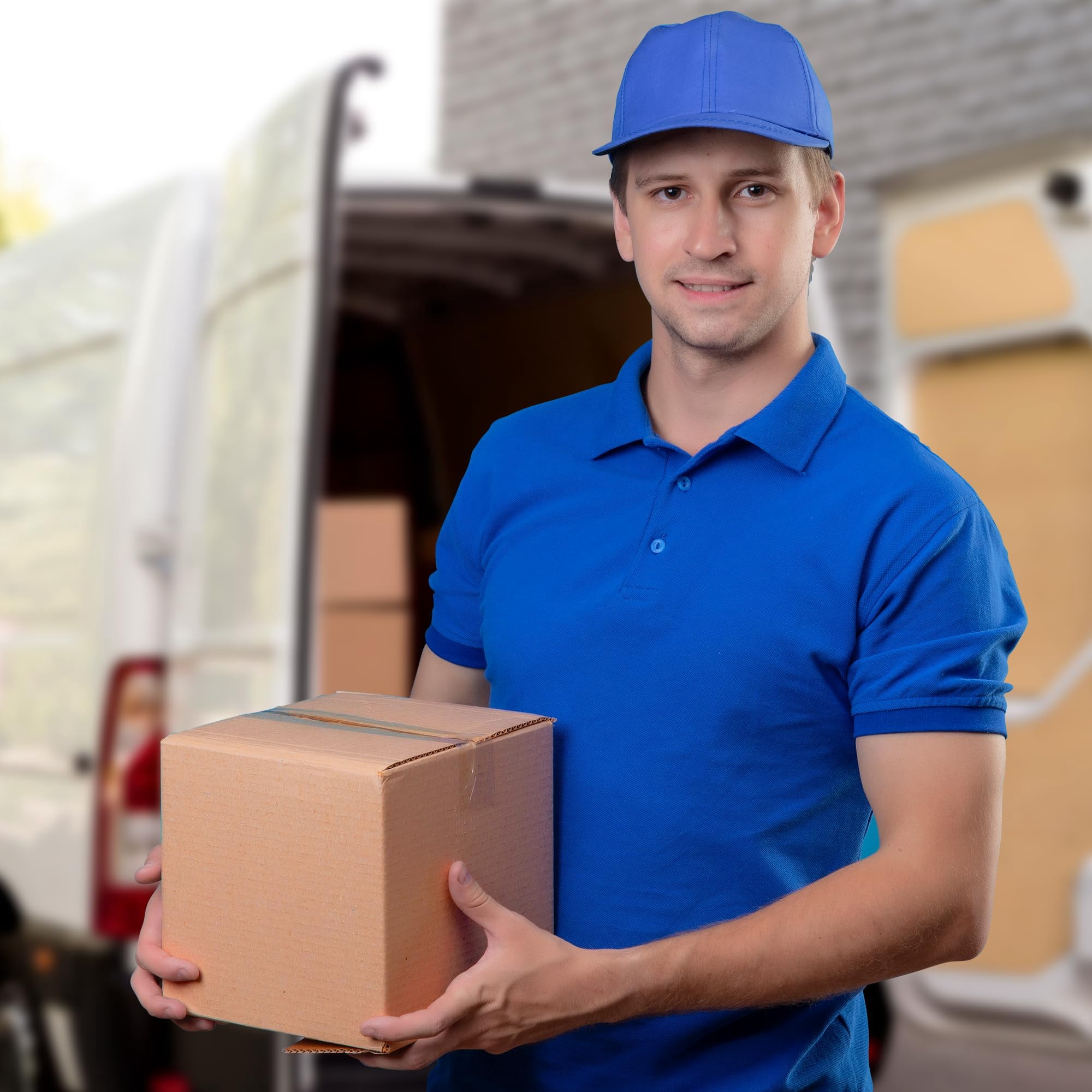 Corrugated Shipping Boxes Brown Cardboard Moving Boxes 75 count 7x7x7 in