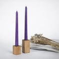 thumbnail image 4 of CANDWAX 8 inch Taper Candles Set of 12 - Dinner Candles Dripless - Tall Candles Long Burning Perfect for Dinner, Party or Wedding Candles Decor - Purple Candles, 4 of 9