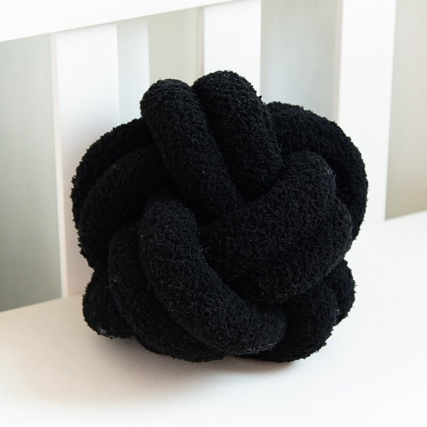 Almohada decorativa para sofá de terciopelo de dos nudos y medio, de estilo moderno y sencillo, tejida a mano y cómoda