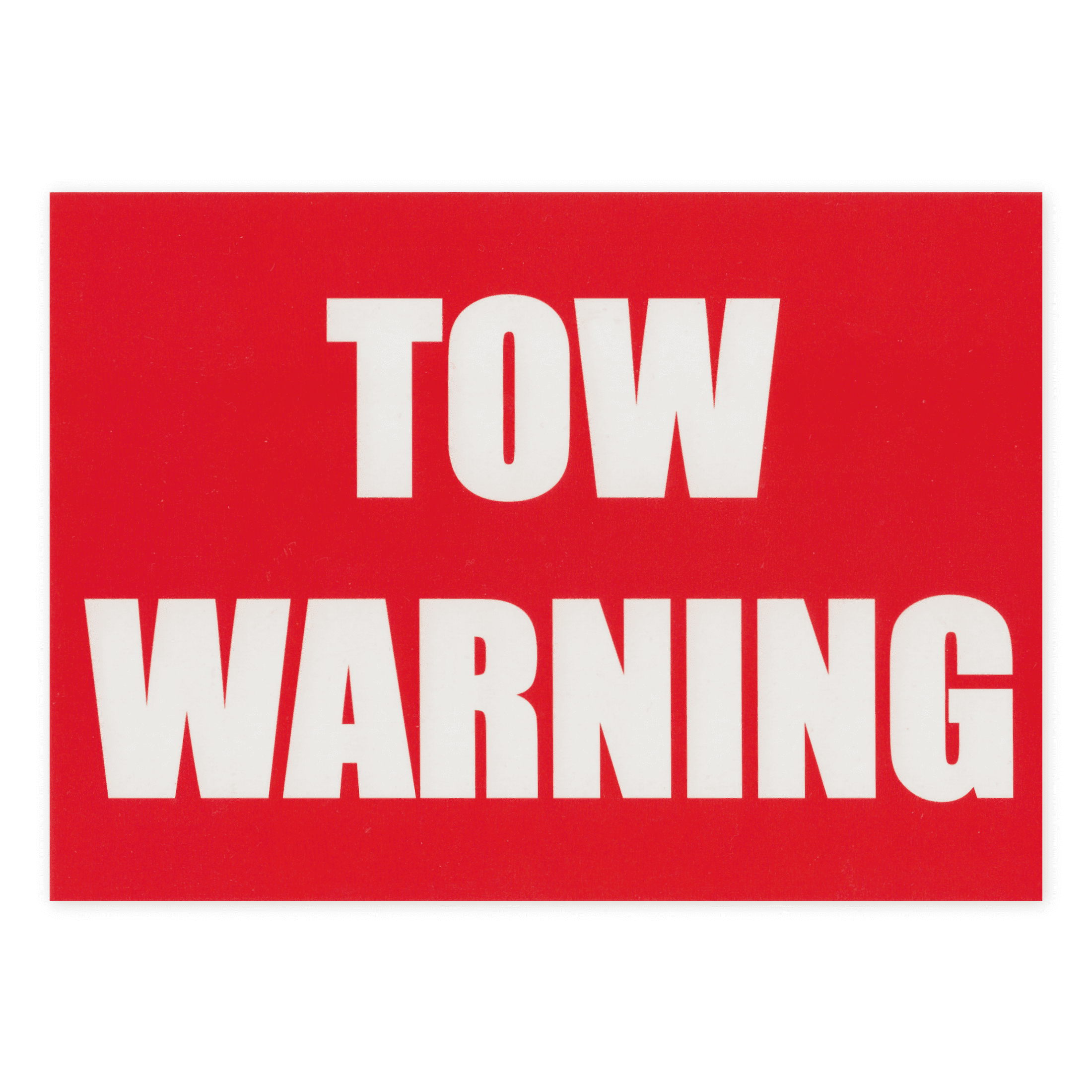 (100Pack) Tow Warning Notice Cards Landlords, Property Managers