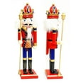 thumbnail image 2 of TISHITA Traditionnel Soldier Casse-Noisette Portant un Uniforme Rouge, Festif Noël, Parfait, 2 of 8