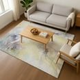 thumbnail image 7 of Addison Rugs Mayfield Premium Machine Washable Transitional Abstract Gold Rectangle Rug, 10' x 14', 7 of 7