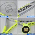 thumbnail image 3 of Raquetas de Tenis LUNNADE Azul con Cubierta y Regrip para Adultos 27 Pulgadas para Hombre y Mujer, 3 of 7